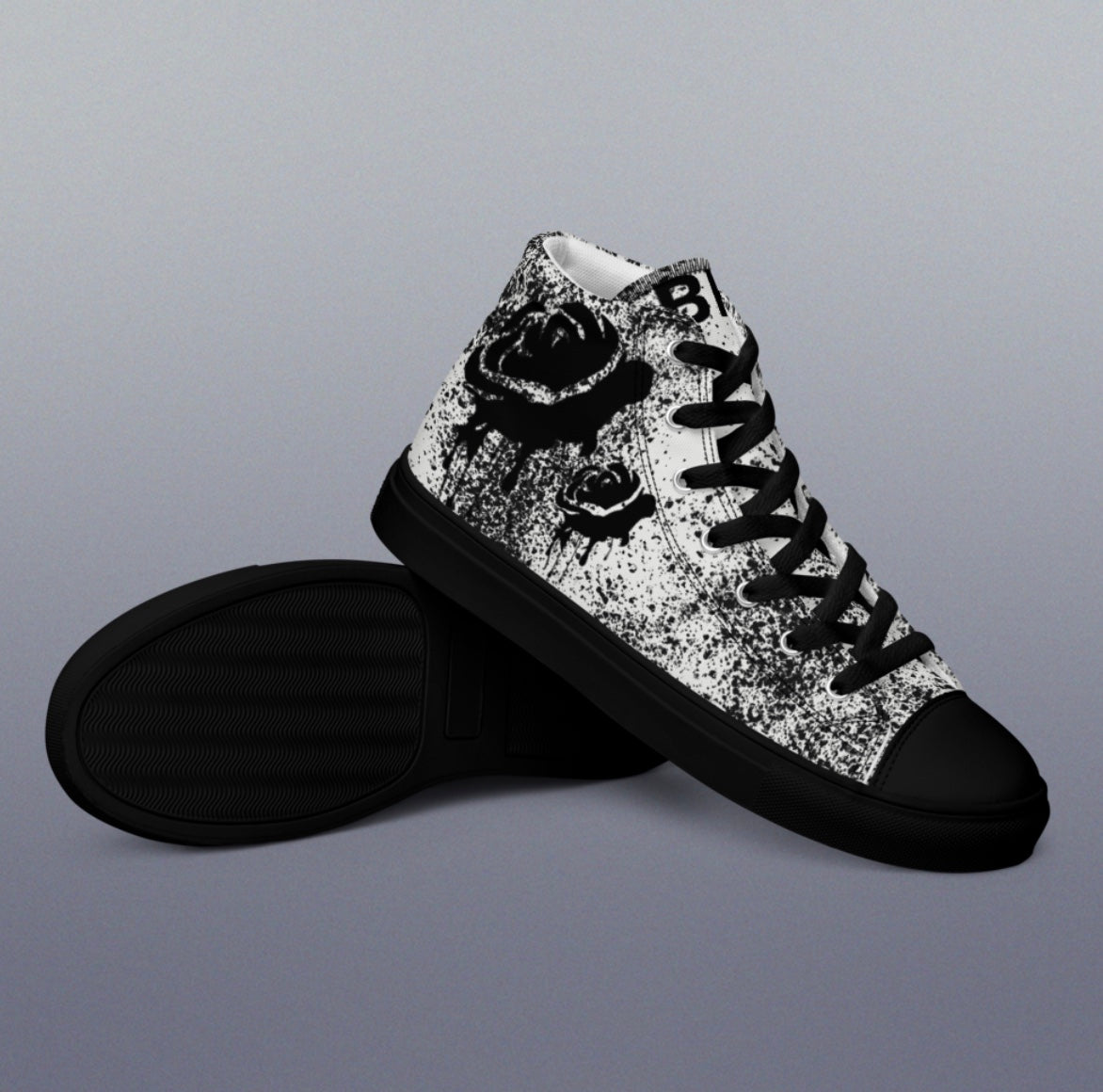 Men’s high top Blak Rose shoe
