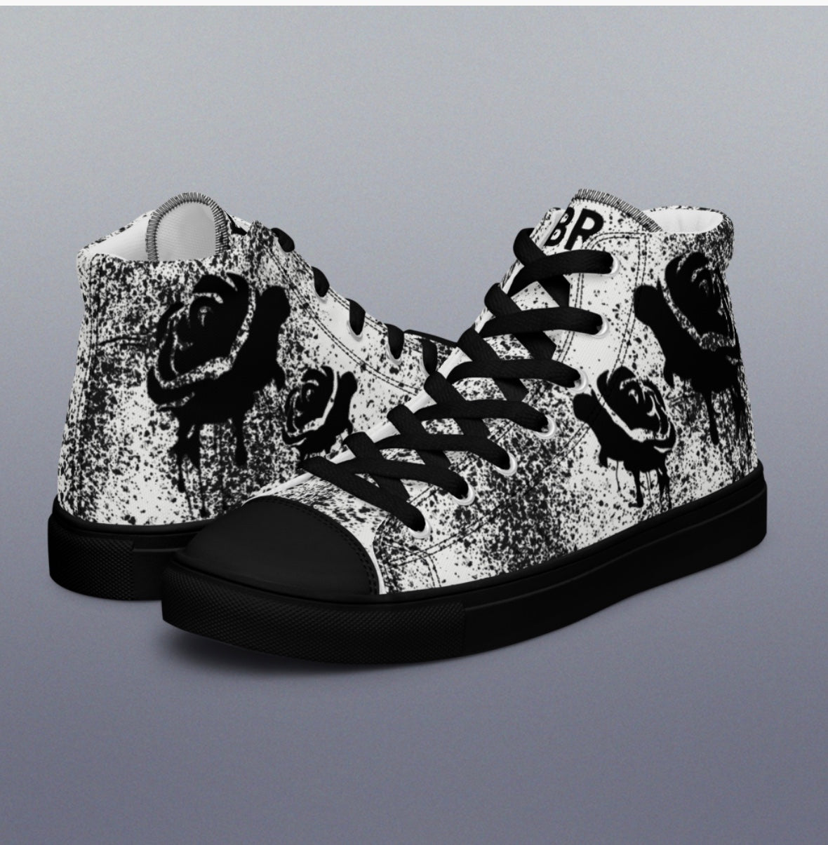 Men’s high top Blak Rose shoe