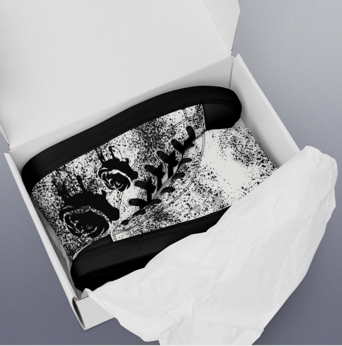 Men’s high top Blak Rose shoe