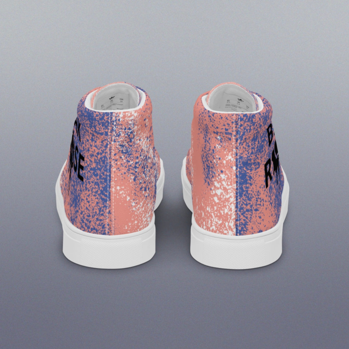 Women’s high top Blak Rose canvas shoes