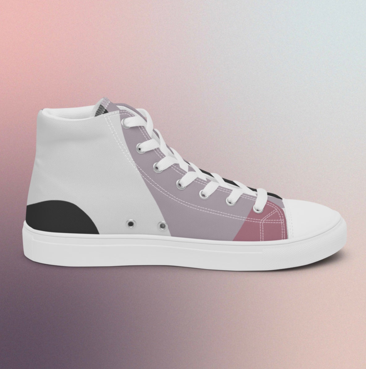 Men’s high top Blak Rose canvas shoes