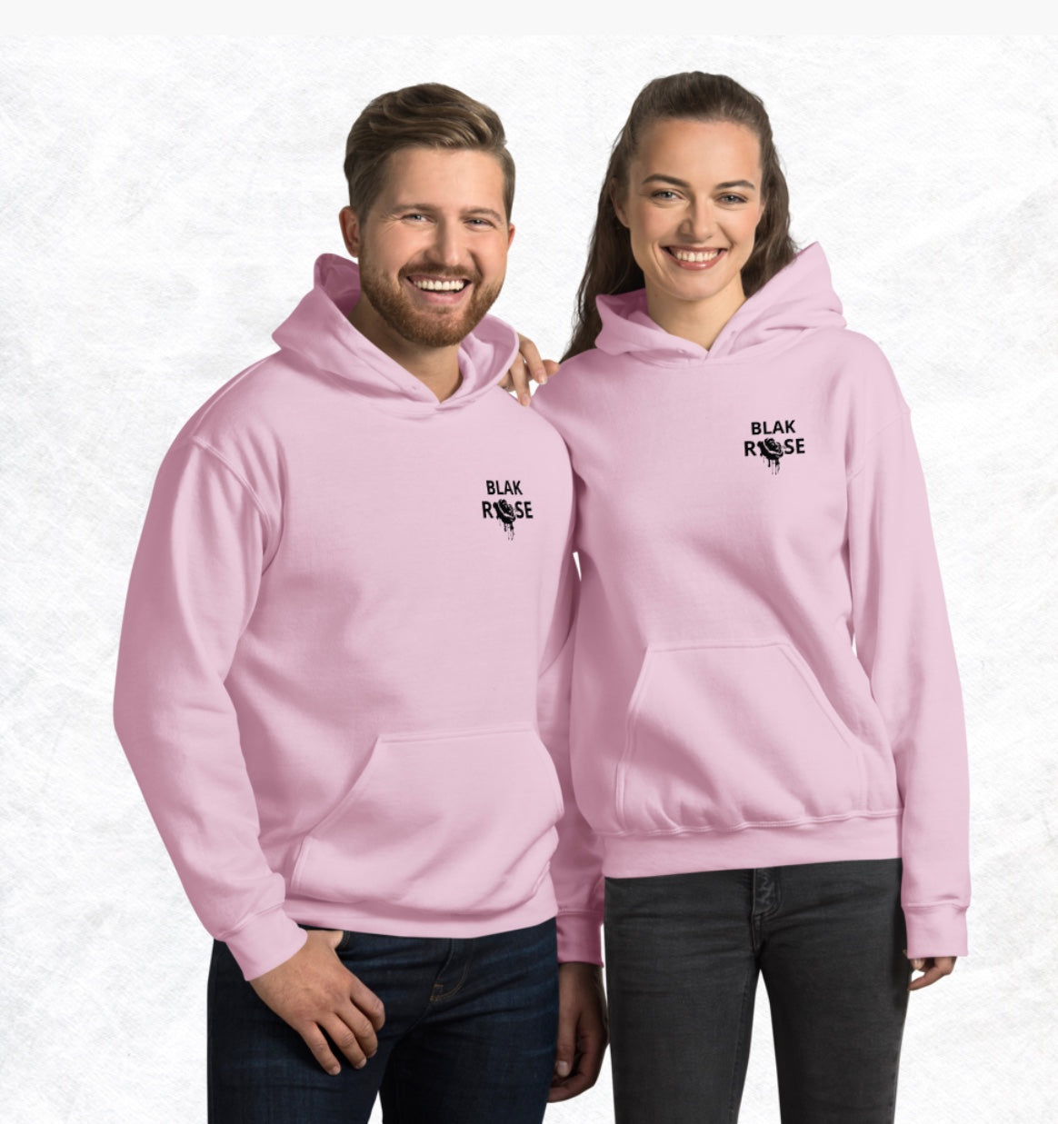 Unisex Blak Rose Hoodie